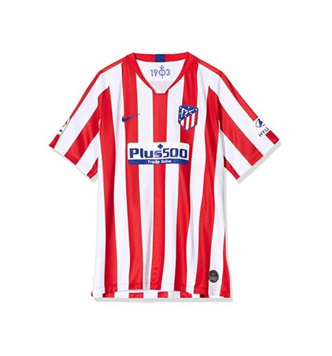 Nike Atlético de Madrid 2019/2020 Camiseta, Hombre, Rojo/Blanco