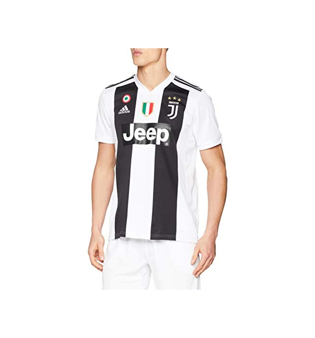 Social adidas Juve H JSY, Camiseta Gara Home 2018/2019 Cristiano Ronaldo, Hombre, Hombre,
