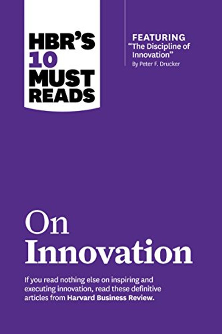 Libro HBRS 10 MUST READS ON INNOVATI