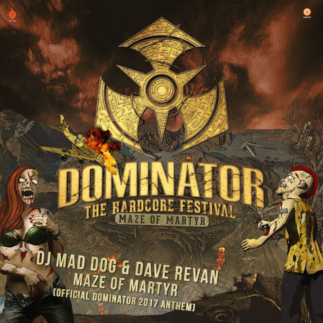 Music Maze of Martyr (Official Dominator 2017 anthem) - Radio Edit