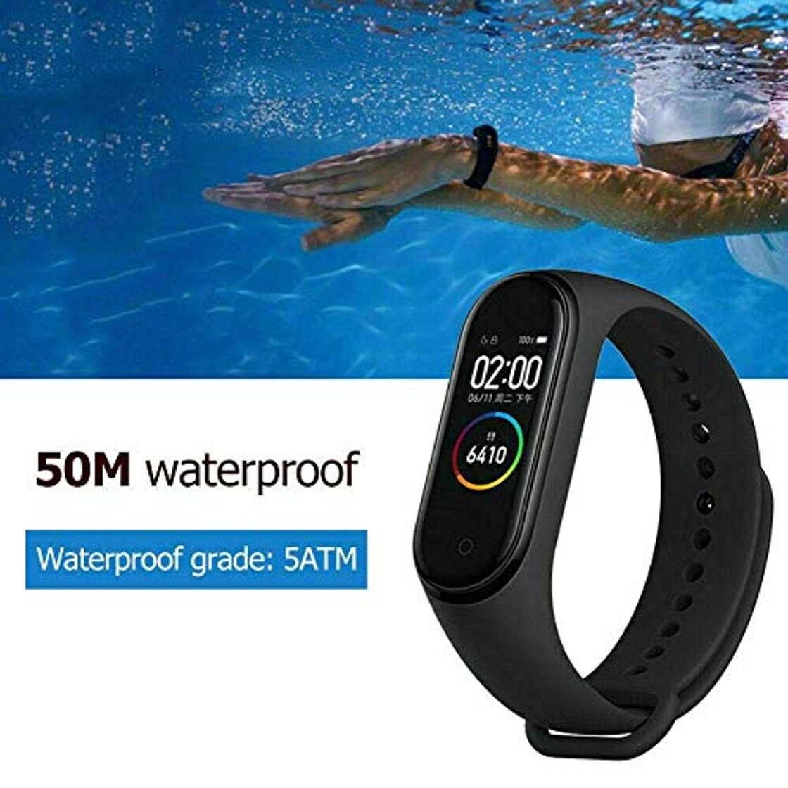 Social Xiaomi mi Band 4 Pulsera de Fitness Inteligente Monitor de Ritmo cardíaco