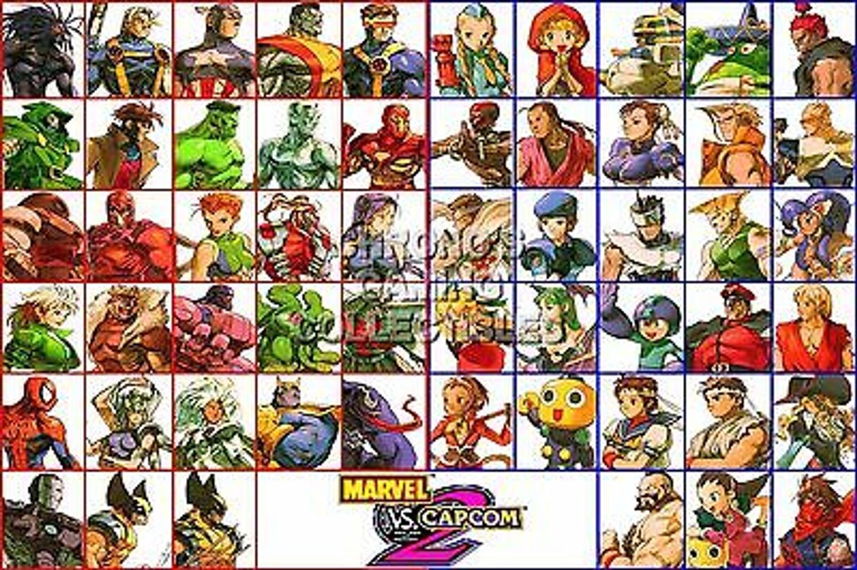 Videogames Marvel vs. Capcom 2: New Age of Heroes