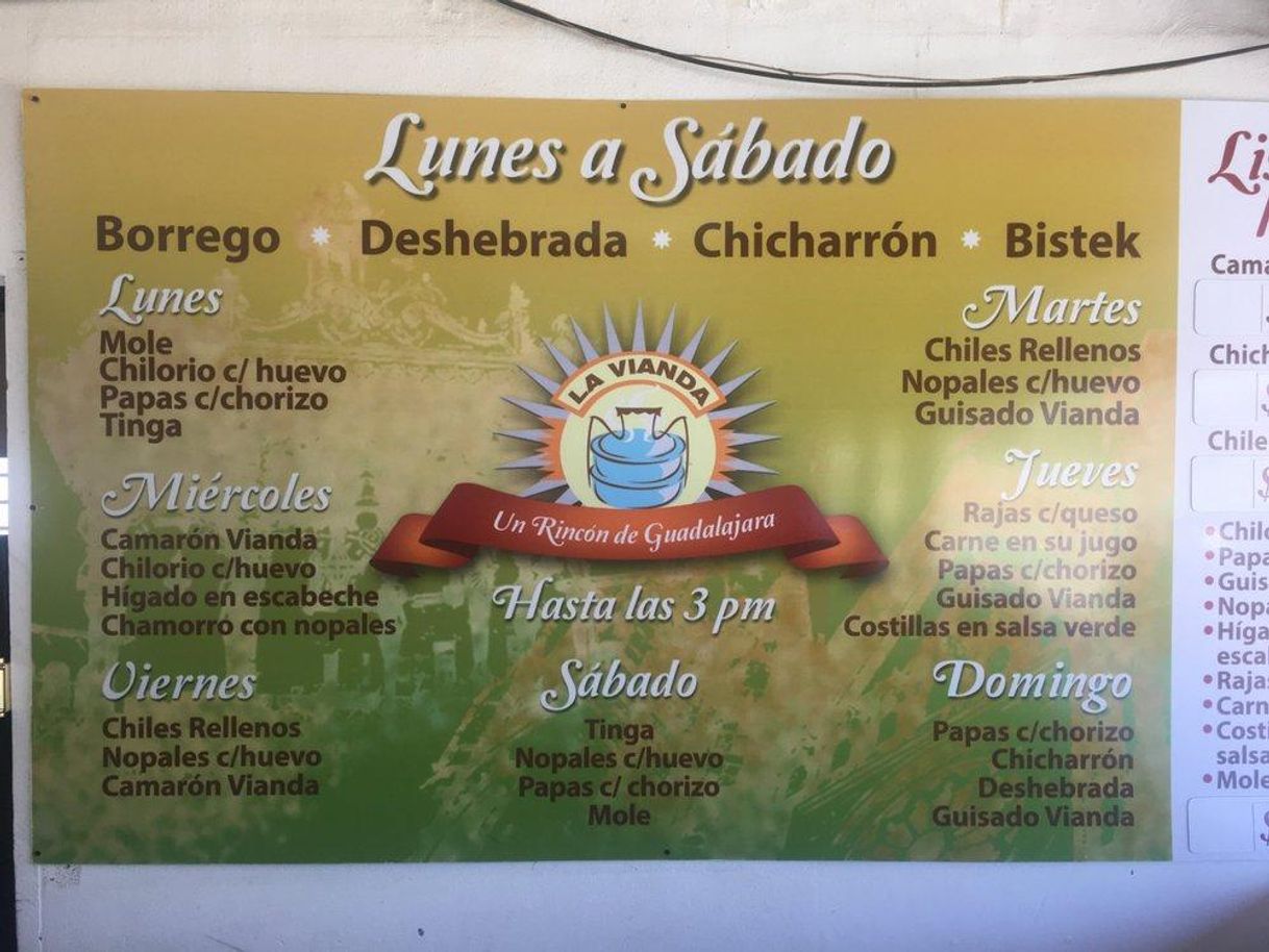 Moda Guisados La Vianda - About - Ensenada, Baja California - Menu ...