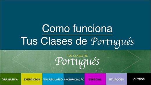 Clases de Portugués 🇧🇷