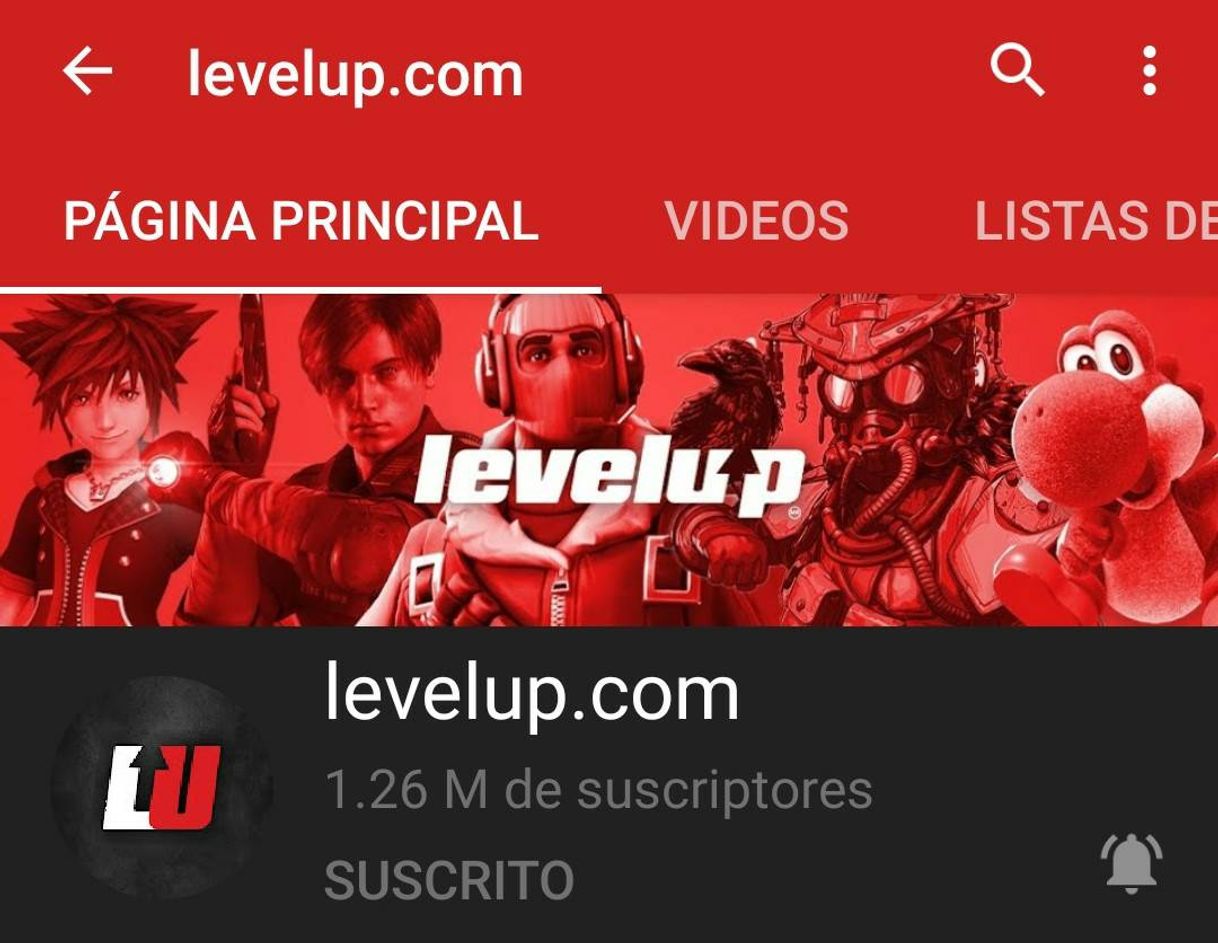 Videogames levelup.com 