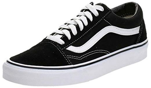 Vans Old Skool, Zapatillas Unisex Adulto, Negro