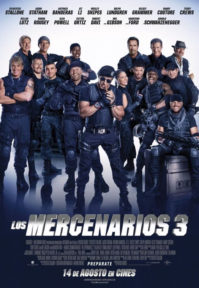 Película Los mercenarios