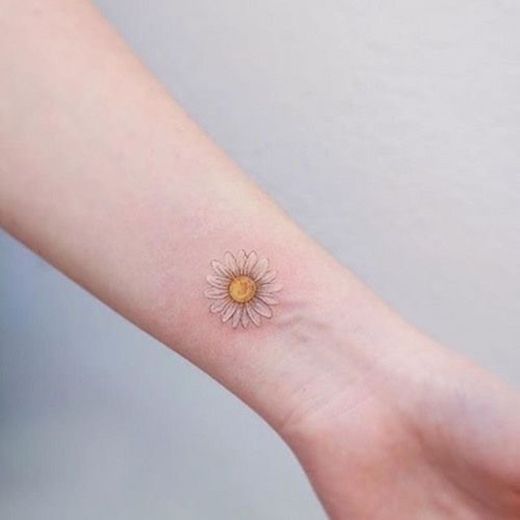 tattoo flor colorida