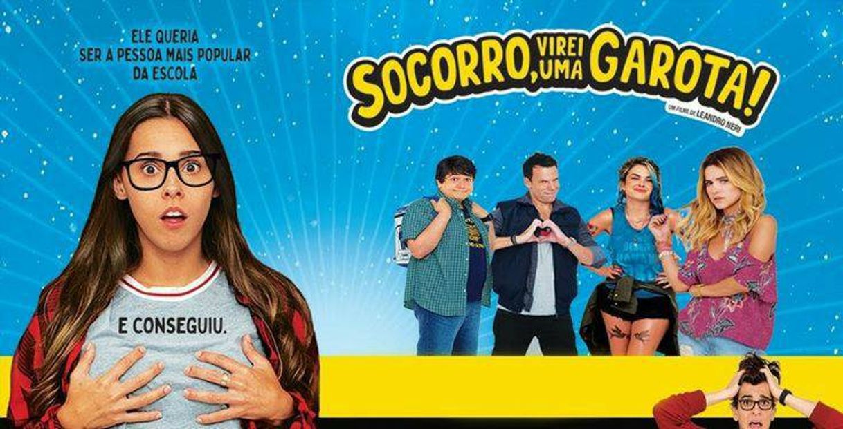 Moda Socorro! Virei uma garota. - filme de comédia. 