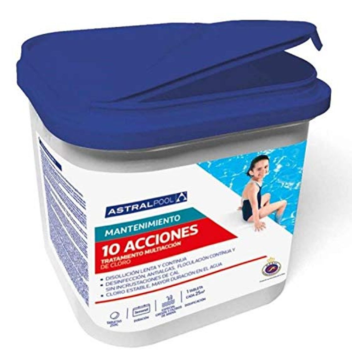 Producto Cloro multiacción Astralpool Accion 10