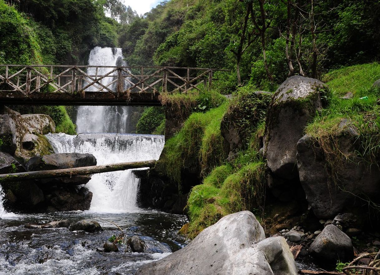 Lugar Cascada de Peguche, Otavalo