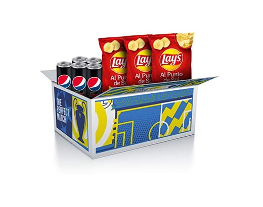 Lay's & Pepsi Max Pack Caja UEFA Champions League