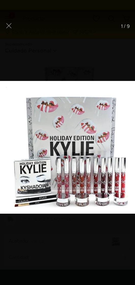 Fashion set de labiales Kylie