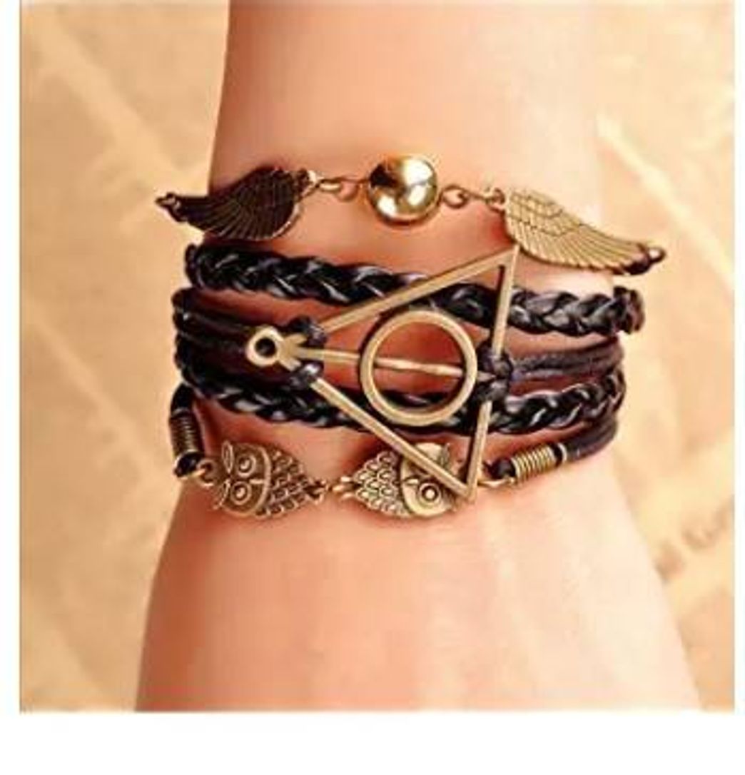 Moda Hermosa pulsera HP, las reliquias de la muerte ❤️