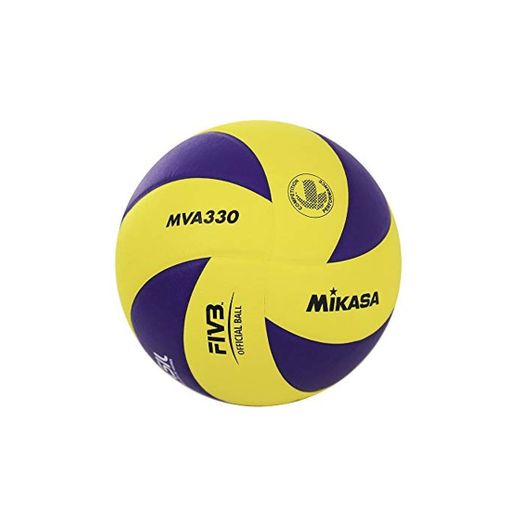 MVA 330 - Pelota de Voleibol, Color Amarillo y Azul Multicolor Multicolor
