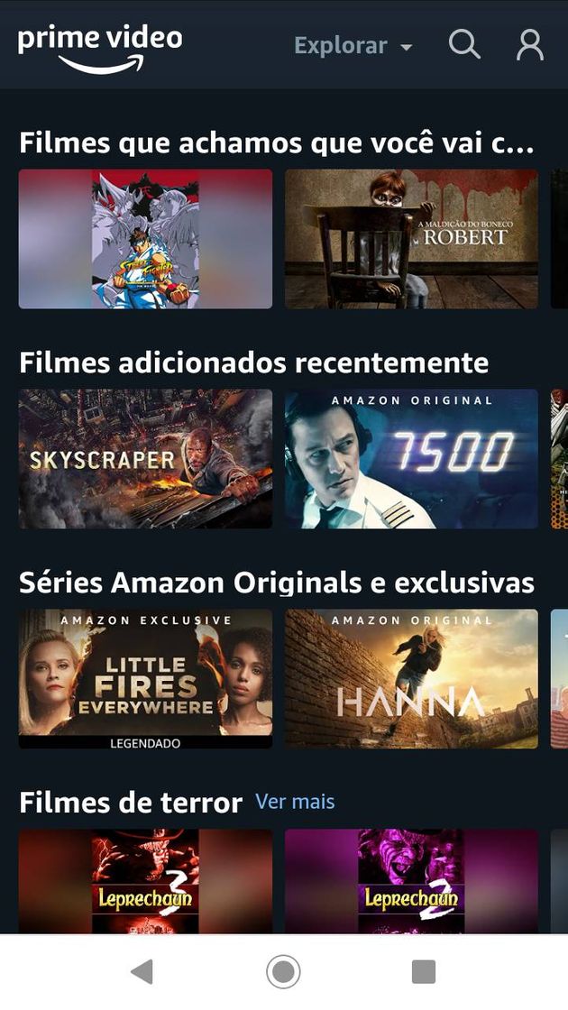 Movie Ótimo aplicativo para assistir filmes e séries !