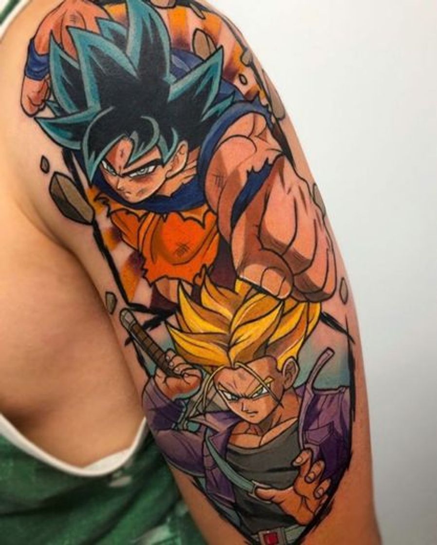 Fashion Tatto goku 