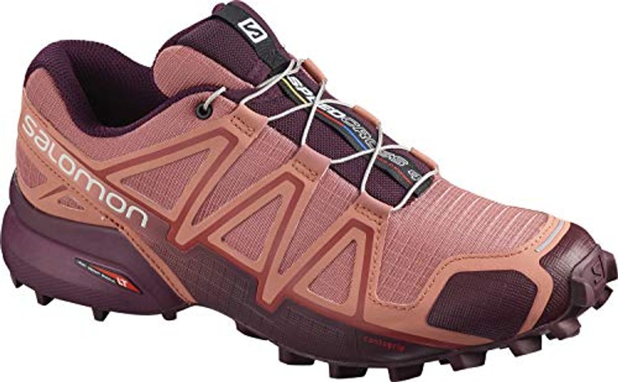 Product Salomon Speedcross 4 W, Zapatillas de Trail Running para Mujer, Rojo