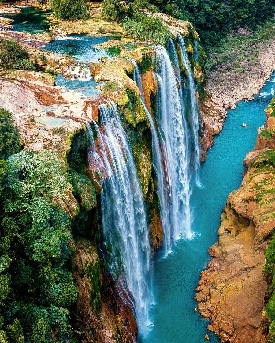 Lugar Cascada de Tamul