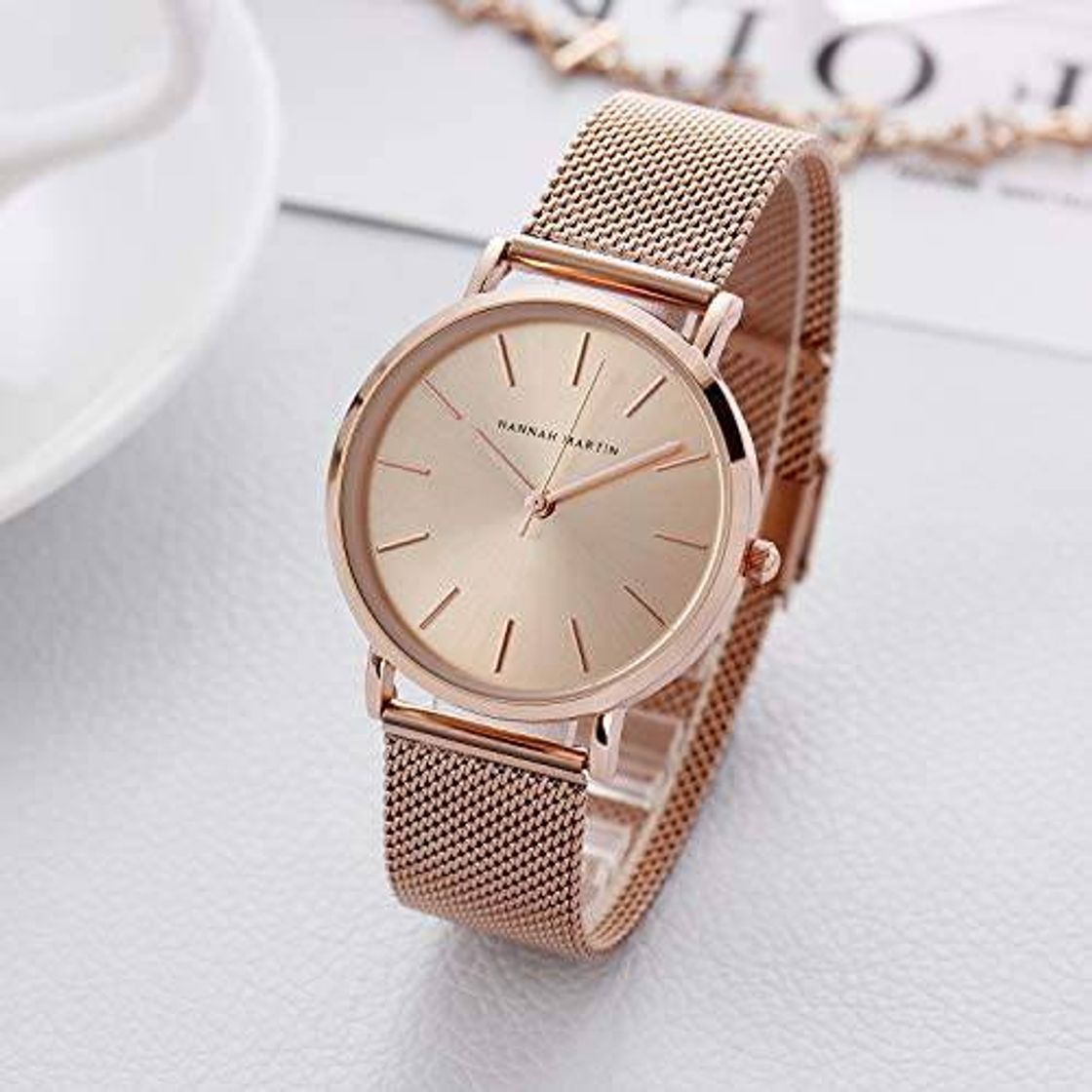 Producto Reloj color oro rosa para dama