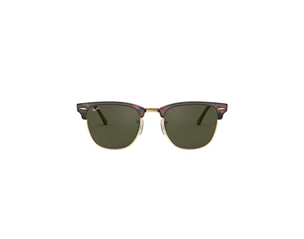 Fashion Ray-Ban Clubmaster - Gafas de sol para hombre, Marrón