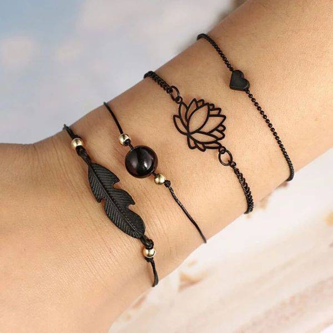 Social Homie 2mm Marina Stick Bead Link Pulsera de Cadena para Mujer Chica 585 Rose Gold Bracelet Link Chain 20cm Regalos de Fiesta