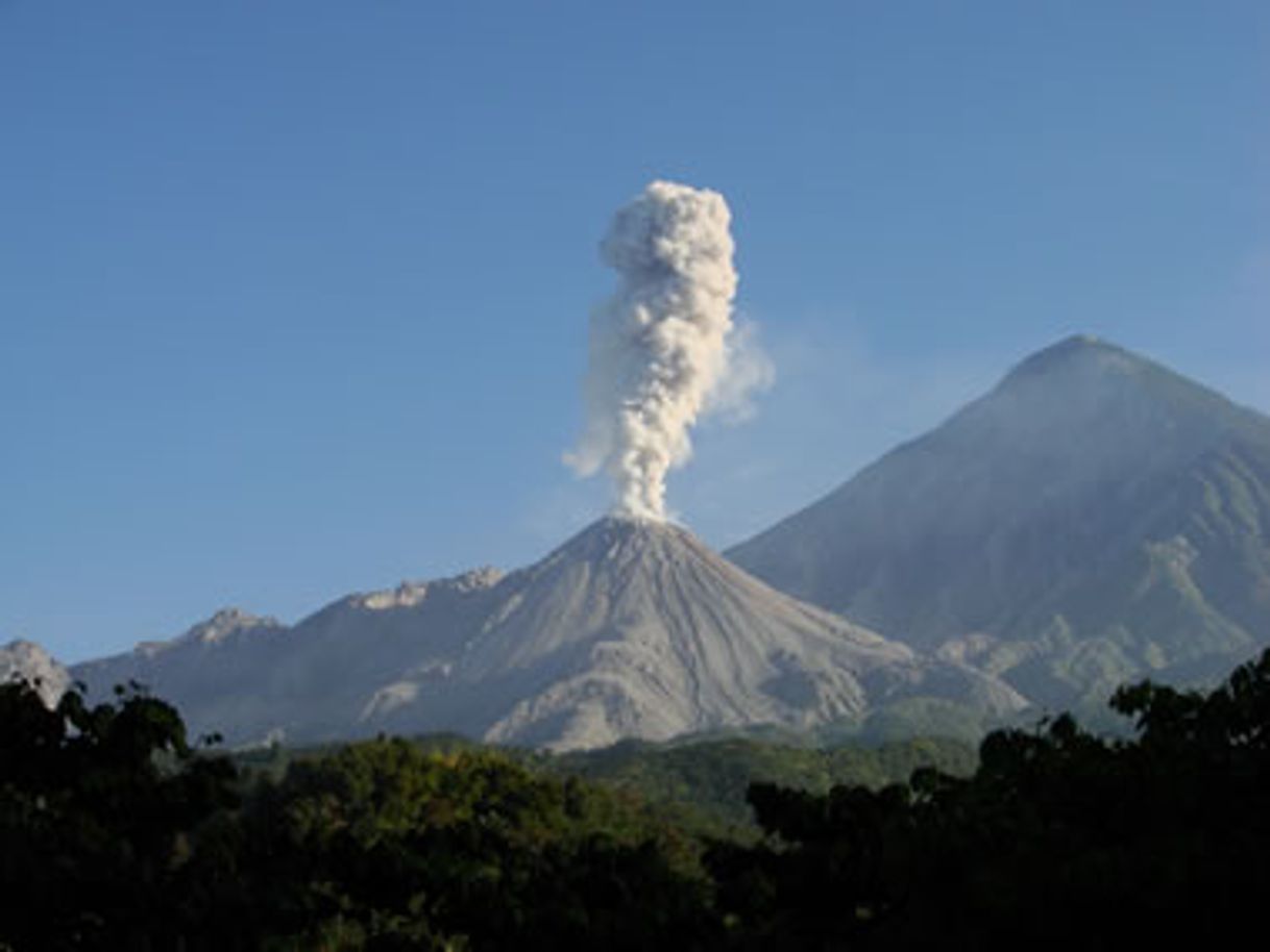 Lugares Volcán Santa María