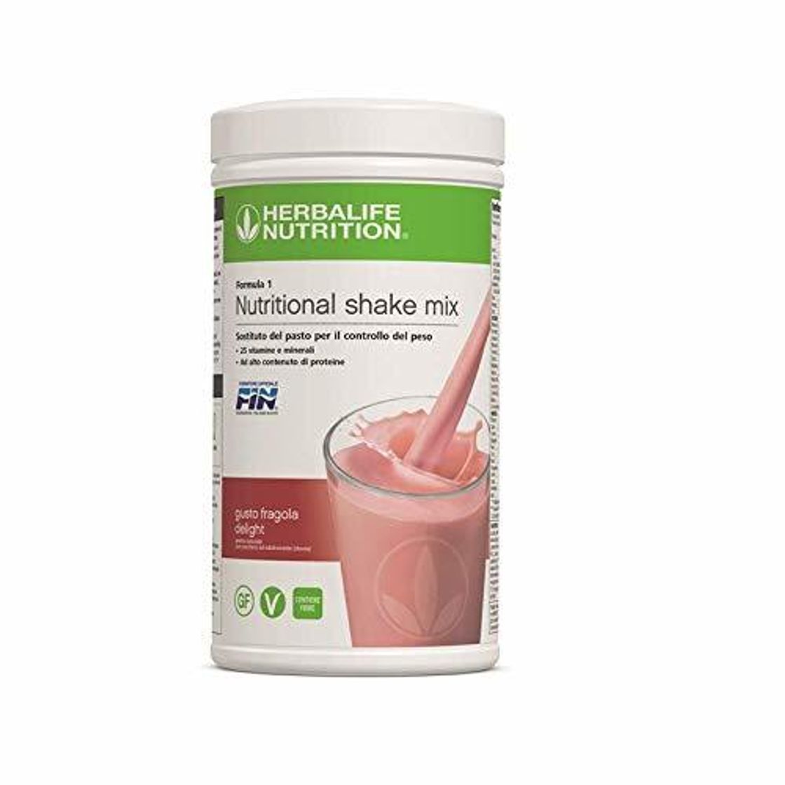 Belleza Herbalife batido formula 1 Delicias de fresa