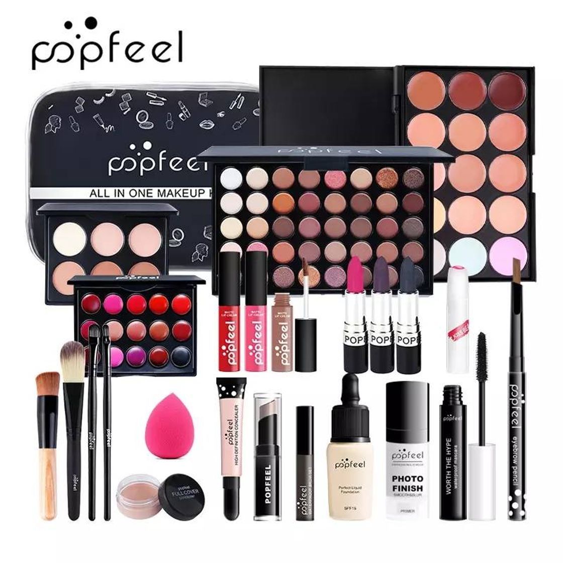 Moda Kit completo de Maquillaje 💗💥