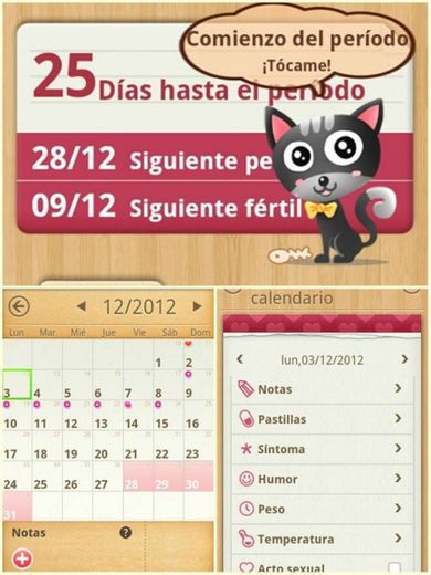 Mi Calendario (Control menstrual)