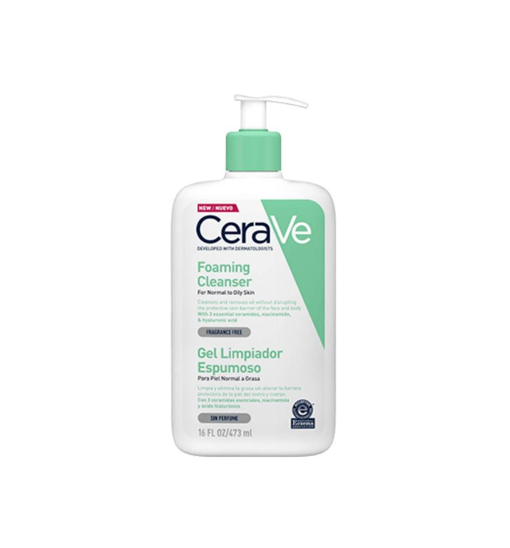 Product CeraVe Gel limpiador espumoso 