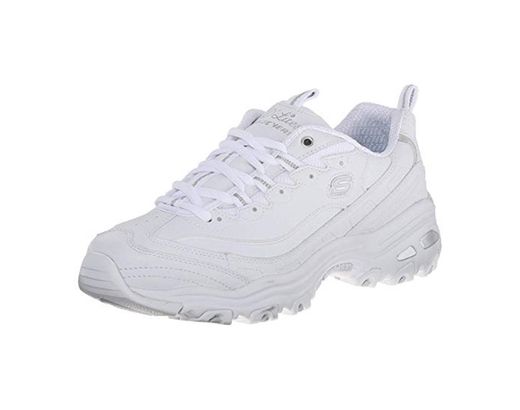 Skechers 11936, Zapatillas para Mujer, Blanco