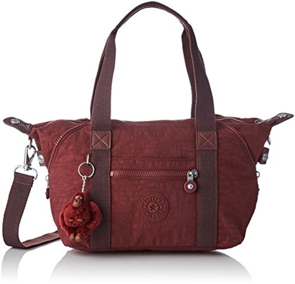 Moda Kipling - Art Mini, Bolsos maletín Mujer, Marrón