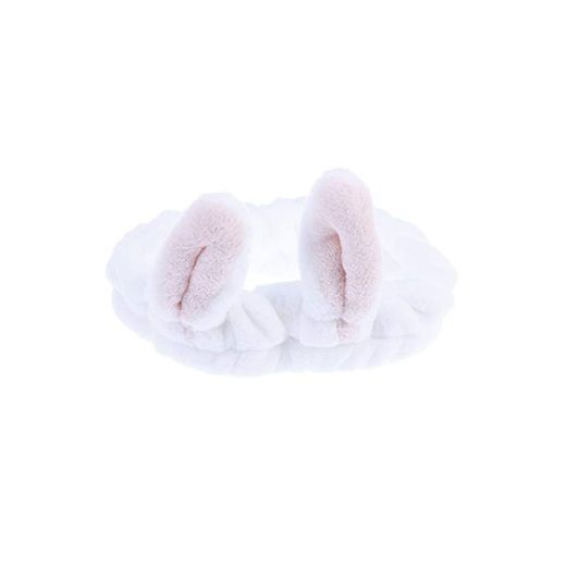 Cute Rabbit Ears Hair Band Adorable Comfortable Makeup Facial Cleansing Beauty Headband