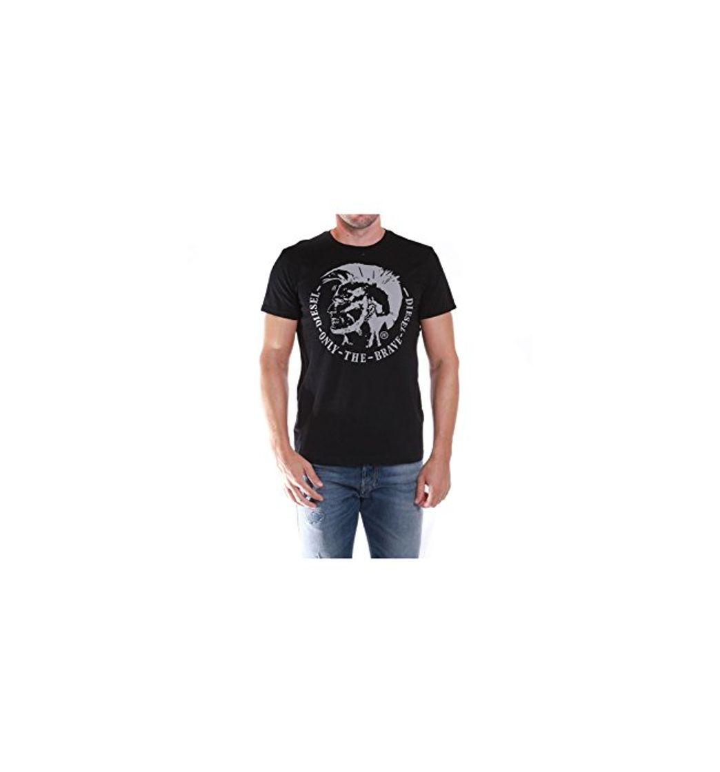 Products Diesel 00SQXC Camiseta, Negro