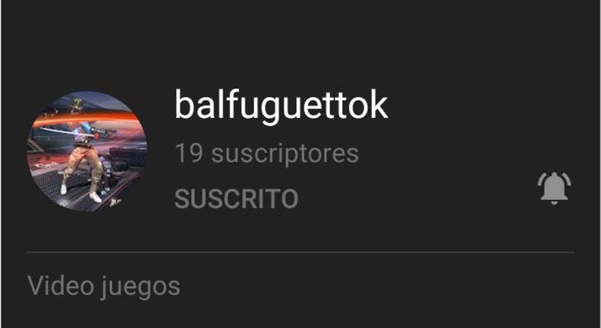 Un canal de Youtube