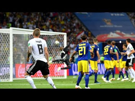 Gol de Toni Kross vs Suecia 