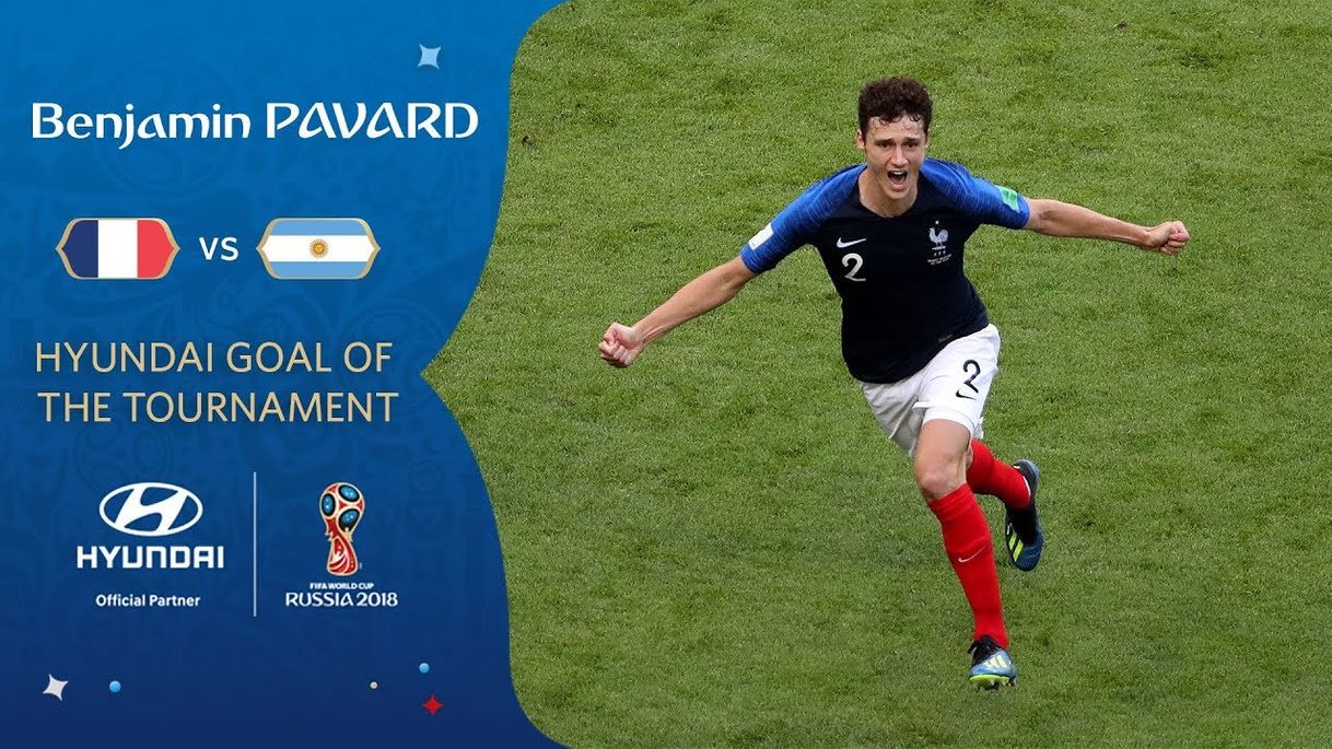 Moda Gol de Benjamin PAVARD vs Argentina 2018