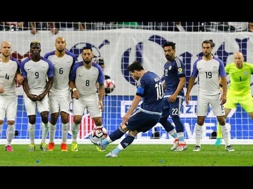 Gol de Messi vs Estados Unidos 