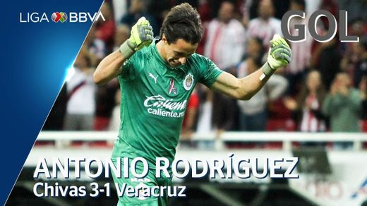 Gol de Toño Rodríguez vs Veracruz 
