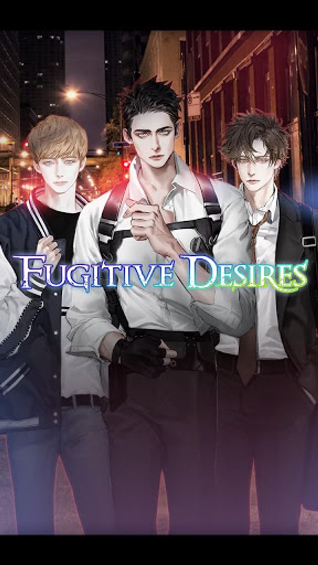 App Fugitive Desires : Romance Otome Game