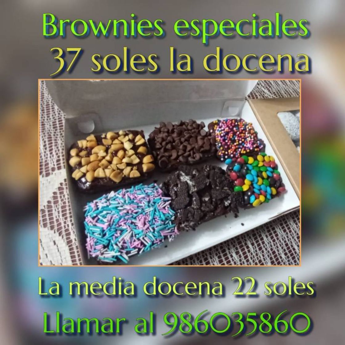 Moda BROWNIES A DOMICILIO PERÚ LIMA