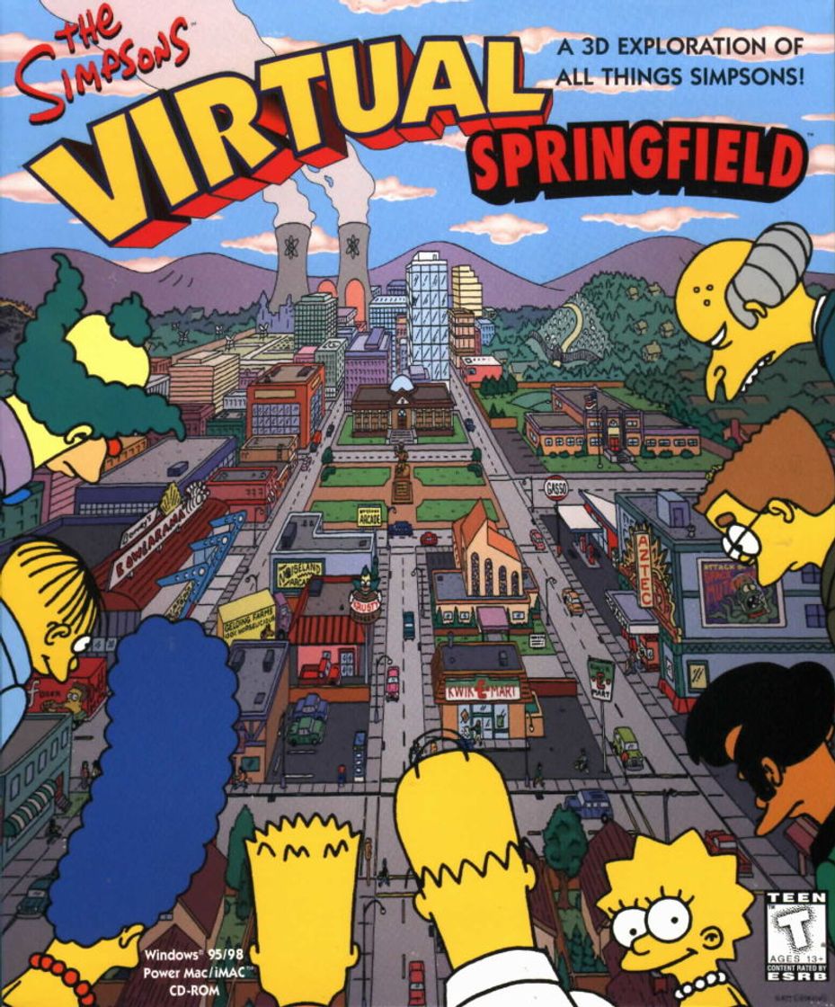 Videojuegos The Simpsons: Virtual Springfield