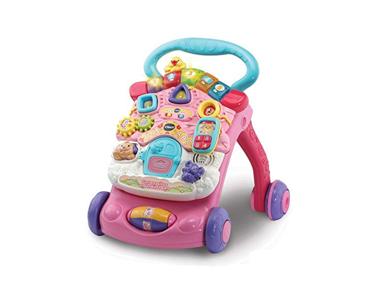 Producto Vtech- Correpasillos Andandín 2 en 1, Diseño Mejorado, Plegable y Regulador de