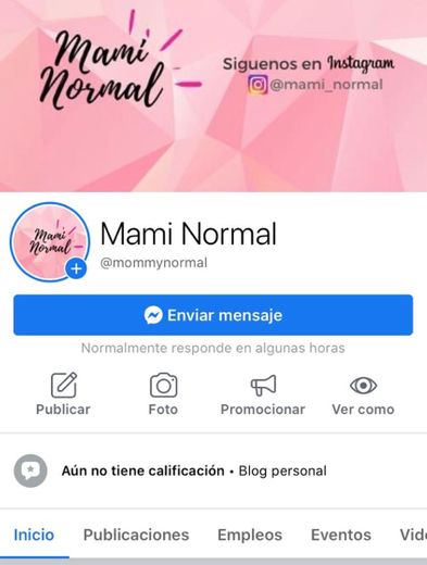 Página Mami Normal en FB
