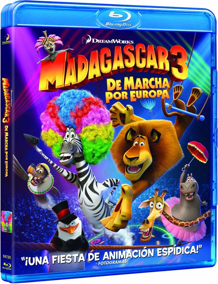 Película Madagascar 3: De marcha por Europa