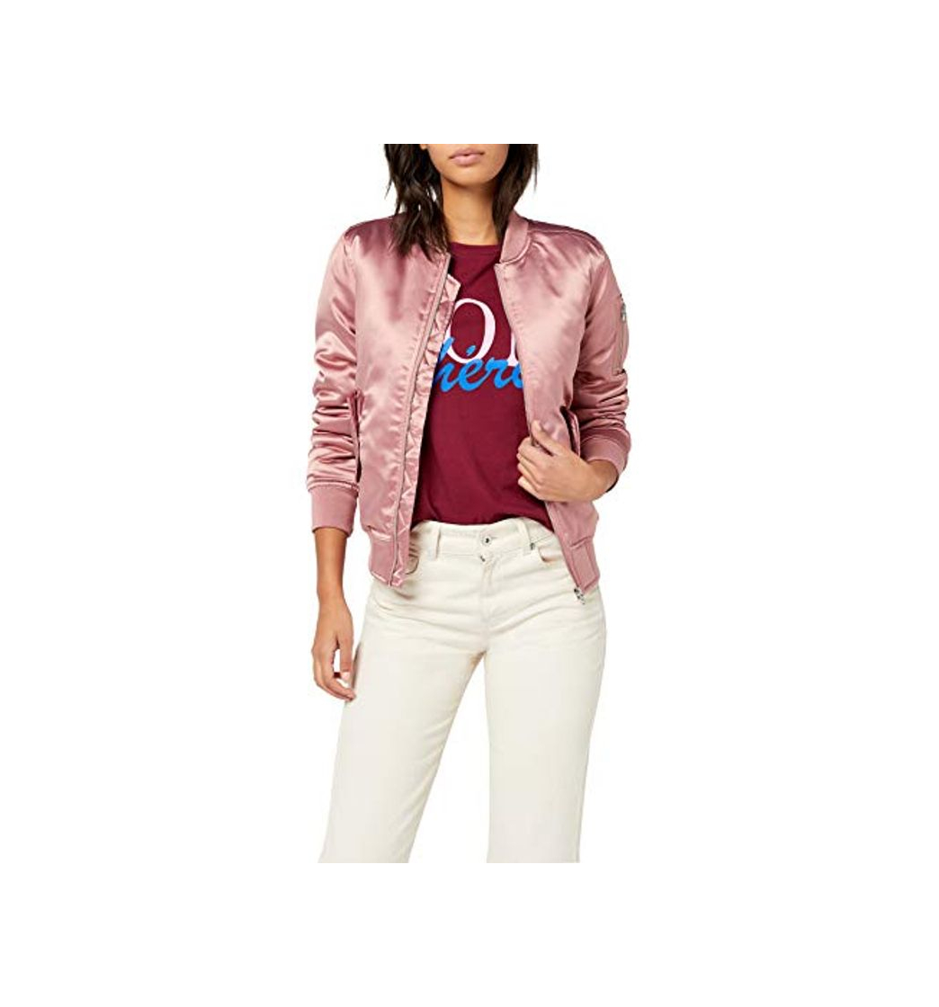 Producto Urban Classics Ladies Satin Bomber Jacket, Chaqueta para Mujer, Rosa