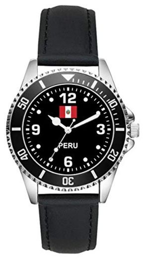 Perú Peruanos Regalo Artículo Idea Fan Reloj L