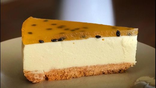 Cheesecake Mousse de Maracuyá | Postre SIN Horno - YouTube