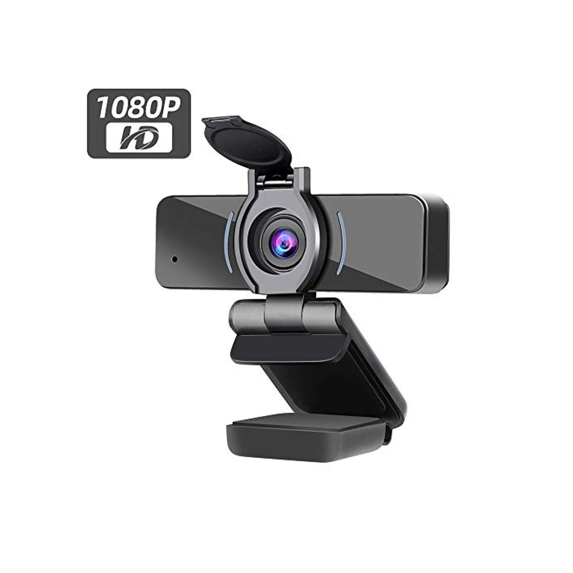 Social Dericam Webcam 1080P, cámara de computadora USB, cámara web Plug and Play